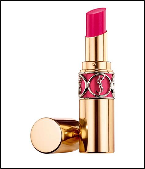 YSL Rouge Volupte Shine Pink in Devotion lipstick 